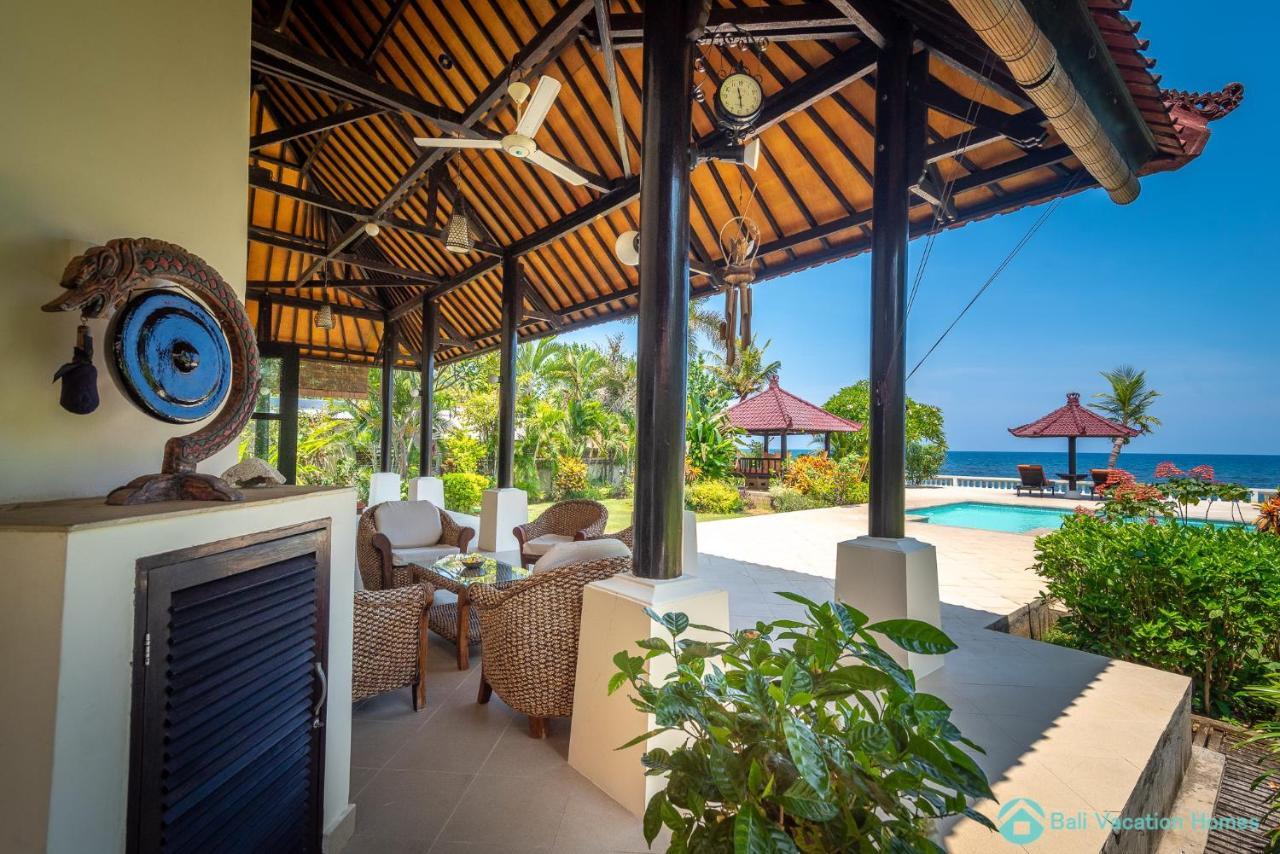 Villa Namaste - Beachfront At Lovina 10P, Pool, Bbq Banjar  Exterior foto